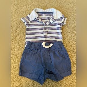Carters 3m shorts/shirt outfit